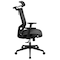 Flash Furniture Office Chair, Mesh, Black H-2809-1KY-BK-GG - alternate 7